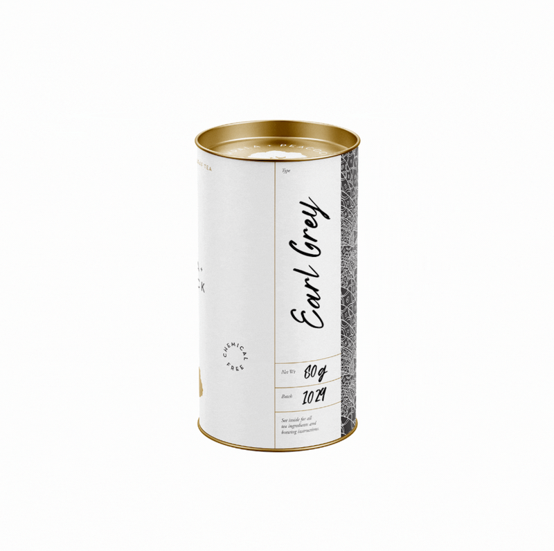 earl grey tea retail canister