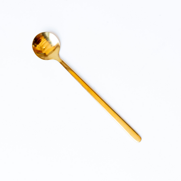 Gold teaspoon
