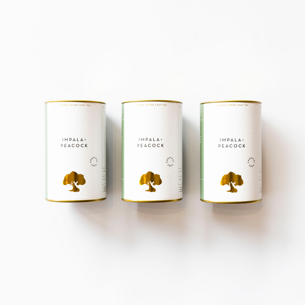 3 canisters of chai teas