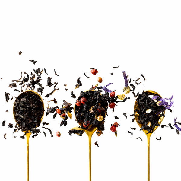 Black tea gift set with brunswick breakfast, peacock chai, and earl grey tea