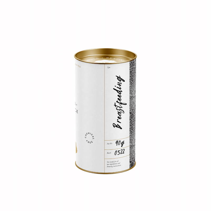 breast feeding tea canister