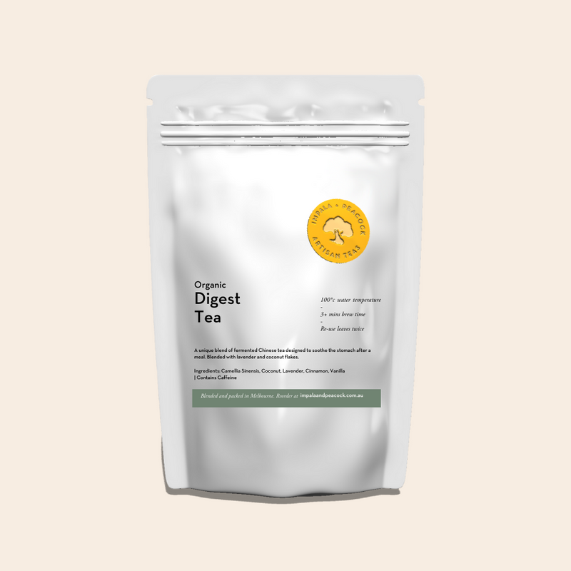 digest tea refill pouch