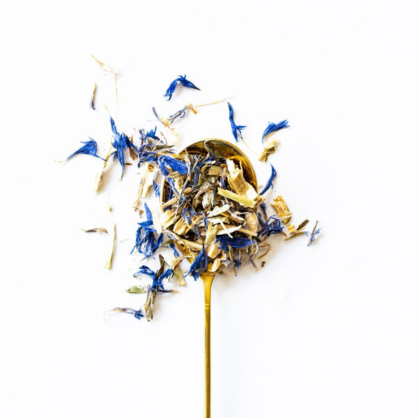 Sencha, horny goat weed, fenugreek, ashwaganda root fertility tea for men