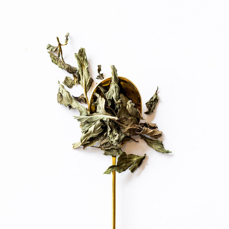 Peppermint leaf tea