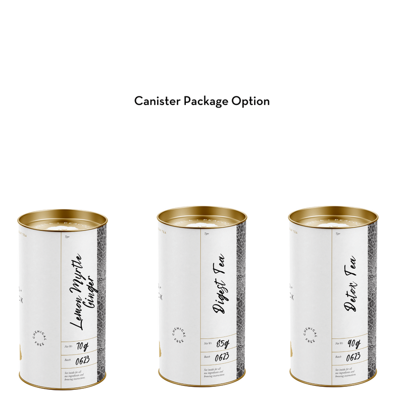 tea canisters x3 for belly