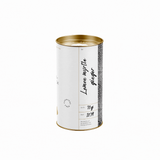 retail tea canister of lemon myrtle ginger tea