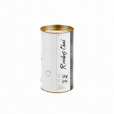 retail tea canister of rooibos chai