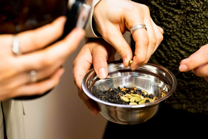tea blending cardamom