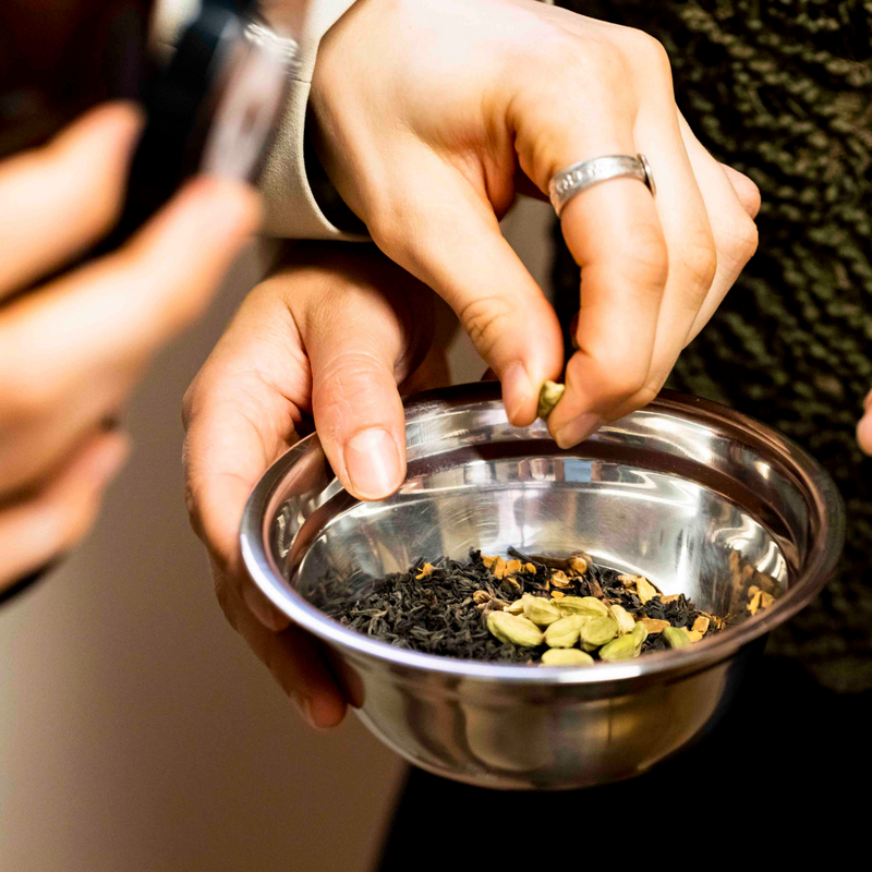 tea blending cardamom